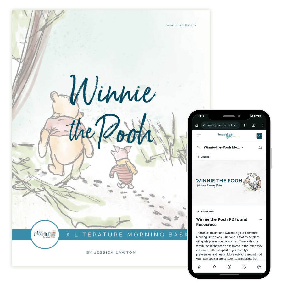 Winnie the Pooh Morning Time Plans - Homeschool Better Together